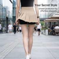 Girls Anti Chafing Shorts with High Waist for Under Dress Modesty, Seamless Modal Material Shapewear for Women, Breathable Style