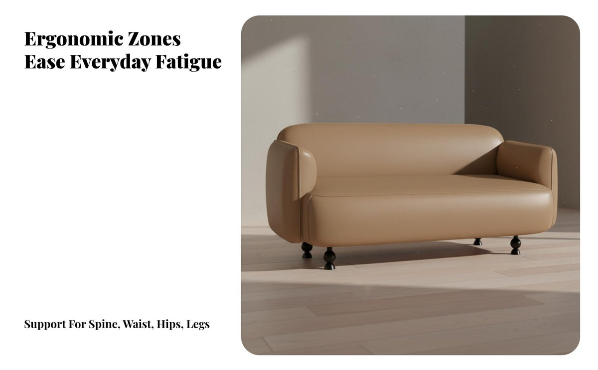 French Retro Design 3-Seater Straightspine Couch mid-centuryera Modern design Sofa High-Resilience Foam Living Room Furnishing Exposed Wood Frame for Apartment Dwellers, Homeowners, Families, Guest House, Reception Area, Office, Bedroom