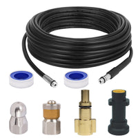 Stainless Steel Sewer Cleaning Nozzle for Lavor/Karcher K Series Pressure Washers