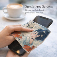 Microfiber Suede Cleaning Cloth, Thick Lens Cleaning Cloth, Soft Screen Cleaning Cloth, Re-usable Screen Cleaning Cloth, Washable Suede Cleaning Cloth