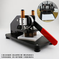 Manual Die Cutting Machine for Leather and Silicone
