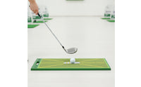 Practice Mat Mat Portable Golf Swing Track Mat Textured for Golfers, Beginners, Home, Driving Range