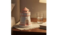 Pet Memorial Urn Conical Roof Lighthouse-Shaped Urn Round Base