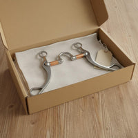 Stainless Steel Western Horse Bit Hand Polished Copper Barrel Horse Bit More Advanced Control Equestrian Gear