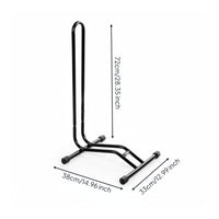 Detachable Cycle Parking Rack Stable Floor Bike Stand Space-Saving Bike Stand with Rubber Caps Sturdy for Cyclists, Garage, Home, Indoor