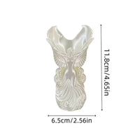 Decorative Angel Vase Polished Angel Vase Sculpted