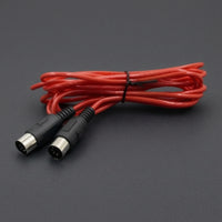 Short 5-Pin MIDI Cable Straight-Through 5-Pin DIN MIDI Cable Compact Low-Clutter for Keyboardists, Musicians, Producers, Synthesizer, Studio, Desktop