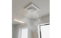 Quiet Ceiling Exhaust Fan Strong Suction Ceiling Vent Fan Pipe Connected Home Appliance High Air Circulation for Kitchen
