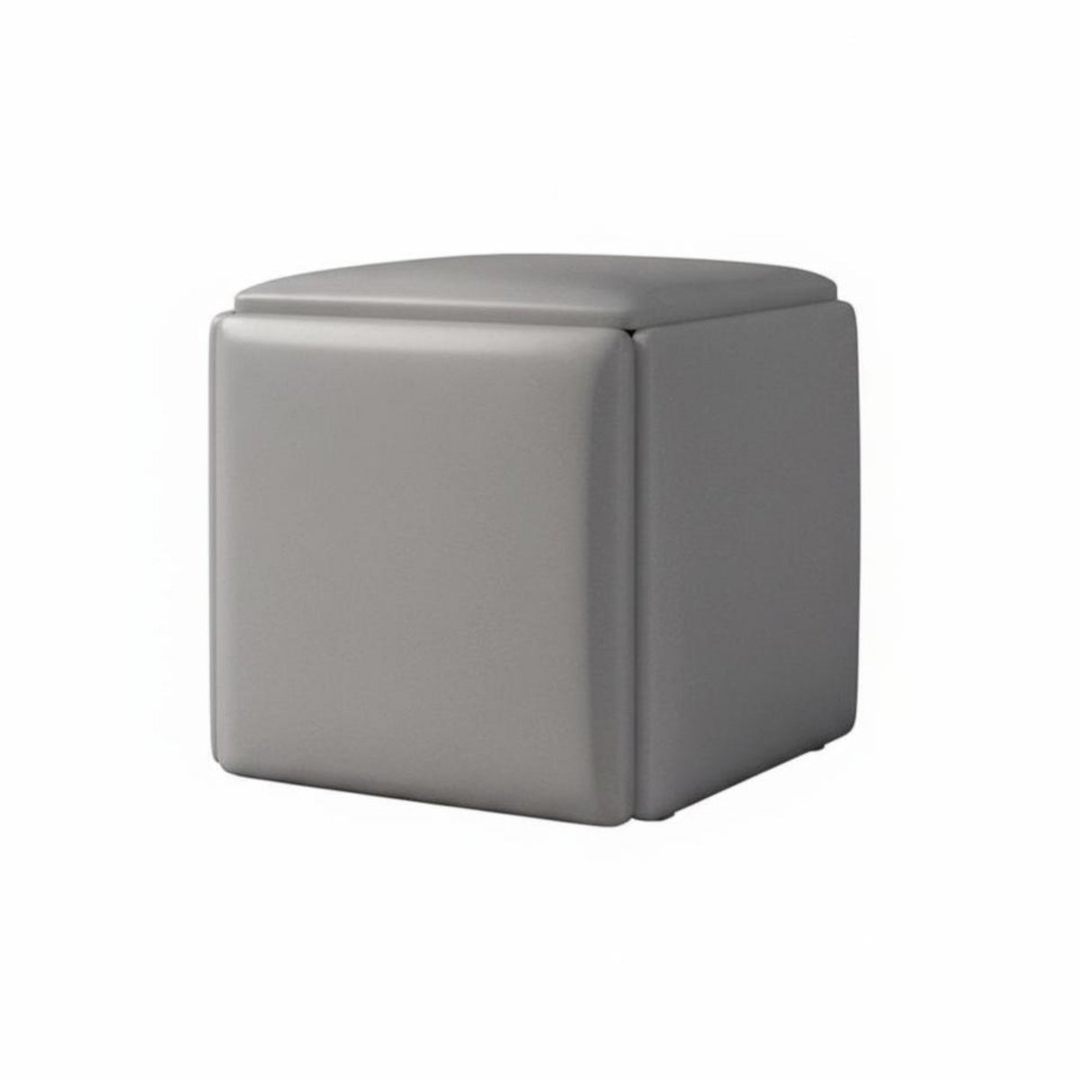 5-in-1 Cube Ottoman Easy to Move Stackable Seating Comfortable padding