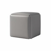 5-in-1 Cube Ottoman Easy to Move Stackable Seating Comfortable padding