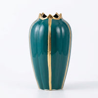 Large Ceramic Pumpkin Vase - European Style