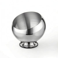 Tableware Reflective Sauce Dish with Pedestal Base for Home Prep