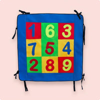 Sticky Ball Dart Board Safe Hook-and-Loop Ball Target Easy to Assemble