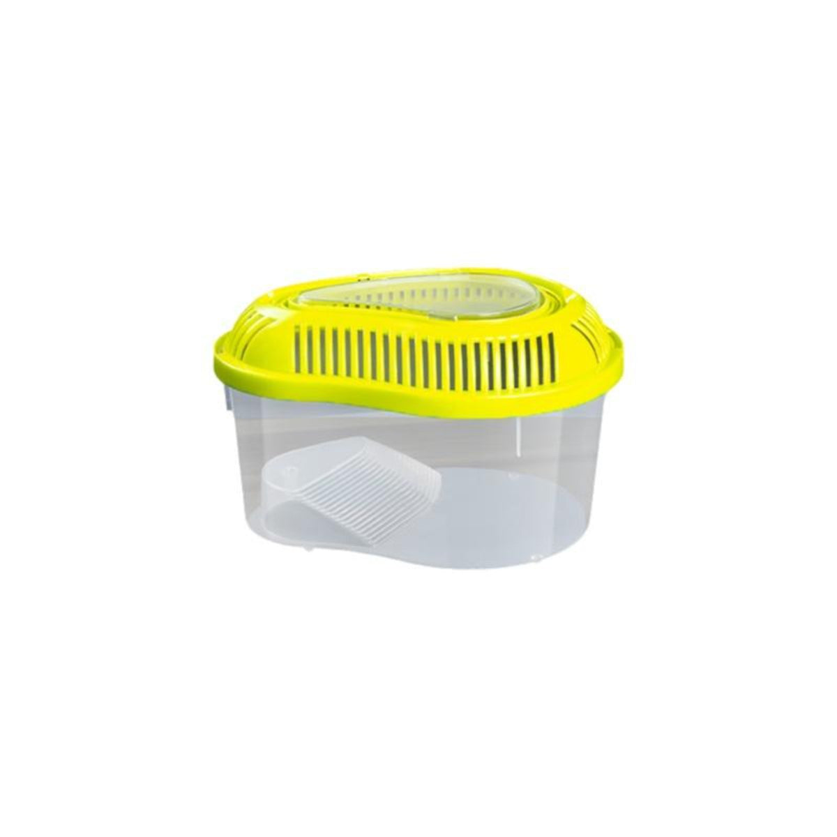 Turtle Enclosure with Lid, Portable Habitat, Basking Platform