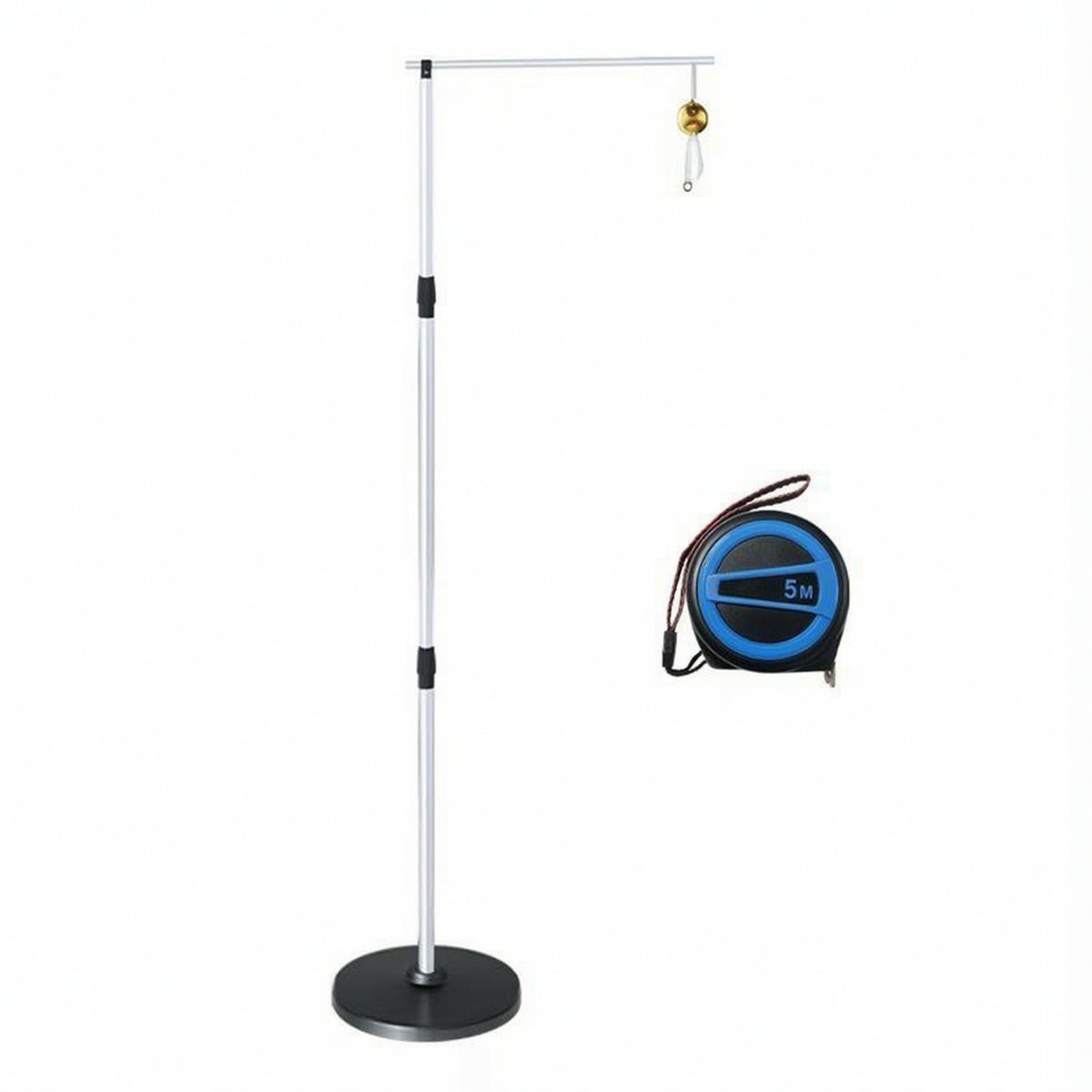 Touch Height Adjustable Jump Tester with Weighted Base High-Grade Vertical Jump Tester for Athletes, Gym