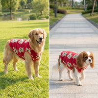 Winter Warm Dog Vest, Casual Style Polyester Anti-Shedding Dog Coat, Unisex Husky Clothing for Golden Retriever and Labrador Clothing Needs