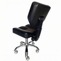 Upholstered Swivel Chair Five-Wheel Height-Adjustable Swivel Chair Stitched Seams