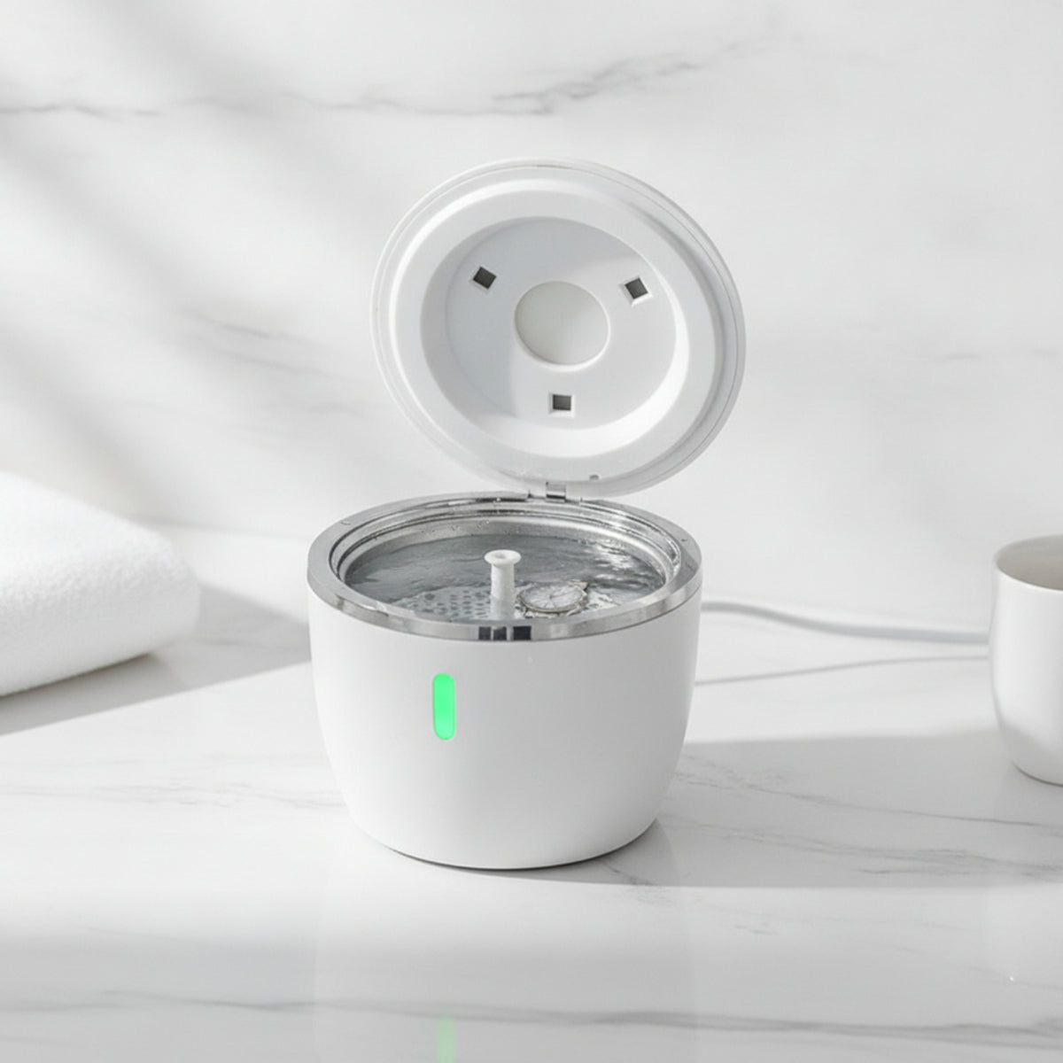 Sound Wave Cleaning Cleaning Machine with Compact Design Sound Wave Cleaning Bath with Lid for Home