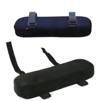 Memory Foam Armrest Pad for Chair, Polyester Cover, Solid Color, Modern Style