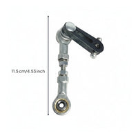 Adjustable Linkage with Ball Joint Rotating Mechanical Linkage Assembly Sturdy Assembly Kit for Hobbyists, DIY Projects, Prototyping, Model Building
