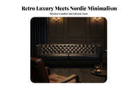 Tufted Three-Seater Sofa Deep Button Tufting 3-Seater Tufted Settee Retro Aesthetic Couch for Homeowners, Interior Designers, Lounge, Hotel Lobby, Den