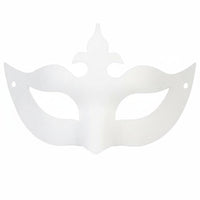DIY Project Unpainted Paper Pulp Mask Creative Fun Blank Paper Pulp Masquerade Form Lightweight Craft Supply Assorted Designs for Children, Teachers, Kindergarten, Halloween Events, Stage Performance, Theatrical Productions