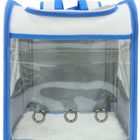 Pet Backpack for Cats, Large Capacity Cat Carrier with Transparent Dome, Outdoor Pet Backpack for Travel and Hiking, Patent 202030228427.3