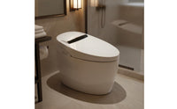 Automatic Bidet Seat Multifunction Smart Toilet Seat Electric Toilet Lid Soft Close Bathroom Fixture Easy to Clean