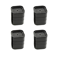4 Pieces Washing Machine Feet Plastic Non-Slip Washer Support Feet