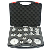 15-Piece Brake Fluid Exchange Adapter Set