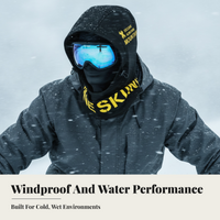 Windproof thermal balaclava for skiing