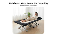Adjustable Recliner lounger bed Foldable Design Folding Bed Padded pad for Hospital