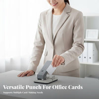 Access Card Slot Punch Lightweight Access Card Puncher Portable Identification Hole Puncher for Crafting, Events