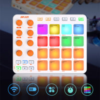 MIDI Controller with Compact MIDI Controller with 16 Pads   Music Sequencer for Producers, Home Studio