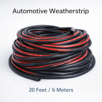 Universal Car Rubber Seal Strip, Door Seal Strip for Cars, Waterproof Soundproof Door Seal, Rubber S - Large D-type with Waterproof Groove