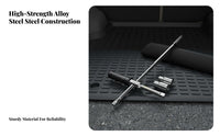Labor-Saving L-Shaped Lug Nut Wrench Long-Lasting Car Tire Changing Tool High Rotational Force for Roadside Emergency, Garage