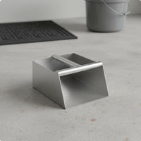 Stainless Steel Dustpan Strongly Welded Heavy Duty Metal Scoop Multi-Purpose