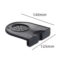 Coffee Press Pad Espresso Tamper Mat Food Grade Silicone Sturdy Corner Protection Pad Anti Slip Surface Waterproof Quick Clean Suitable for Home Bar Office