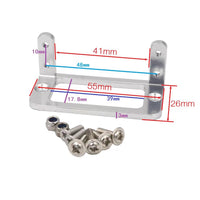 Aluminum Servo Mount Bracket for S3003 MG995 RC Boat Model