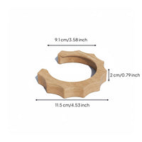 Heat Resistant E61 Group Head Insulation Collar Polished Finish Walnut Wood Brew Head Collar Wooden Anti-Scald Collar for Coffee Enthusiasts, Baristas, Home Kitchen