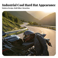 Carbon Woven Full Face Helmet Anti-Fog Full Face Carbon Fiber Helmet Aerodynamic Design Impact-Resistant Headwear for Men, Adults, Commuting