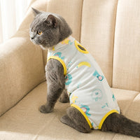 Pet Recovery Suit and Two-Legged Clothing, Korean Style Post-Surgery Pet Clothing, Soft Sleeveless Recovery Suit for Comfortable Surgery Recovery
