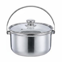 Deep Frying Pot with Strainer Multi-Functional Stainless Steel Deep Fryer Pot Thickened Material for Kitchen