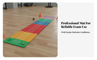 Standing Long Jump Mat Non-Slip Jump Measurement Mat Shock Absorbing Athletic Gear for Students, Athletes, Outdoor, Home, Gym