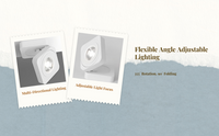 360° adjustable COB LED spotlight