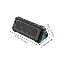 Portable Waterproof Outdoor Car Speaker, Mini Bass Device