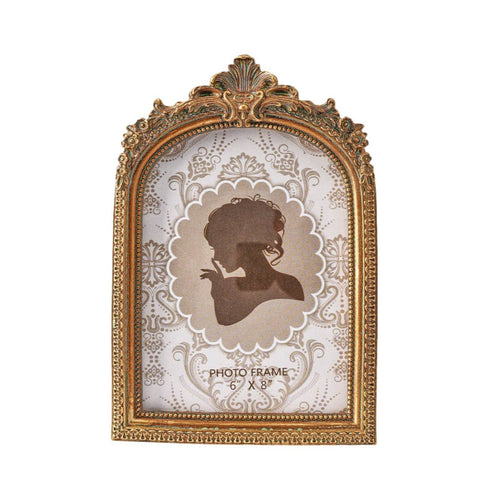 Ornate Picture Frame Vintage Decor Elegant for Desk