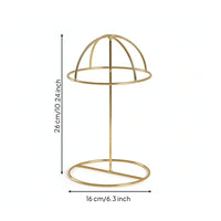 Hat Display Cap Display Stand Rust Resistant Countertop Hat Holder for Retailers, Collectors