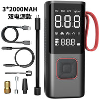 Portable Car Tire Inflator with Digital Display, 12V, Lithium Battery