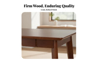 Small Space Friendly Writing Desk with Drawers Compact Design Writing Desk with 2 Drawers Multifunctional Study Table Easy to Assemble for Students, Teenagers, Teens, Bedroom, Dorm Room